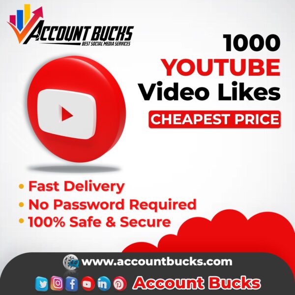 Buy 1000 Youtube Video Likes