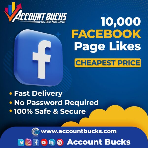 Buy 10000 Facebook Fan Page Likes