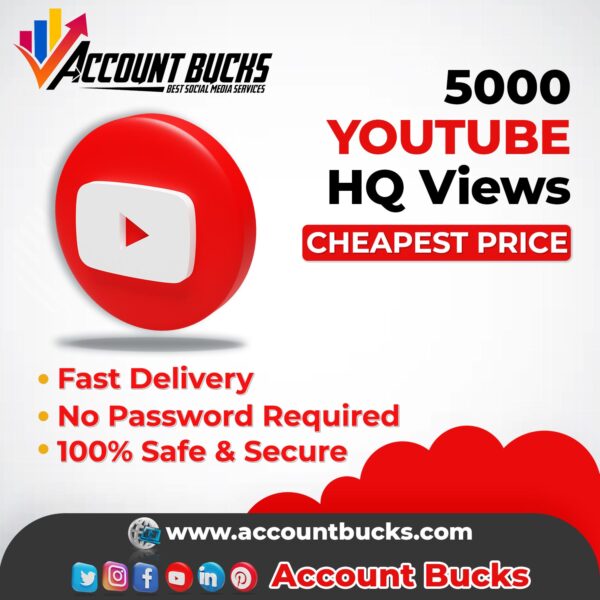 Buy 5000 Youtube Views