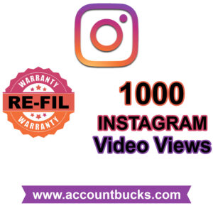 Basic Plan: 1000 Instagram Video Views