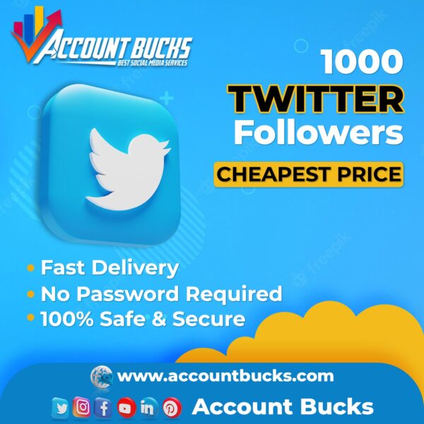 Buy 1000 Twitter Followers