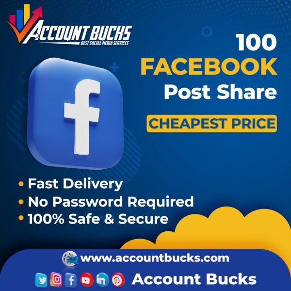 Buy 100 Facebook Post Shares