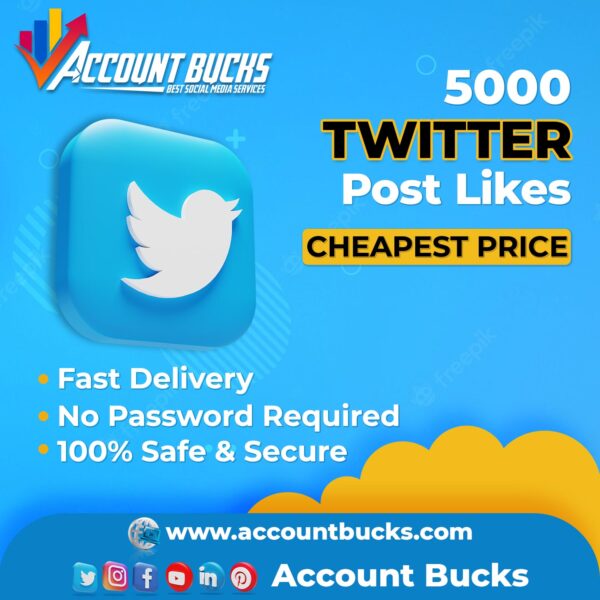Buy 5000 Twitter Likes