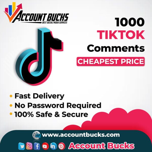 Buy 1000 Tiktok Comments