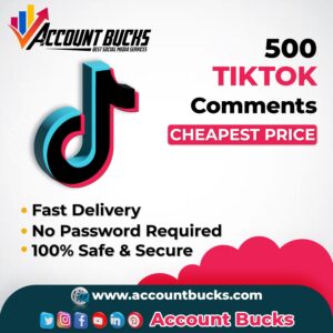 Buy 500 Tiktok Comments