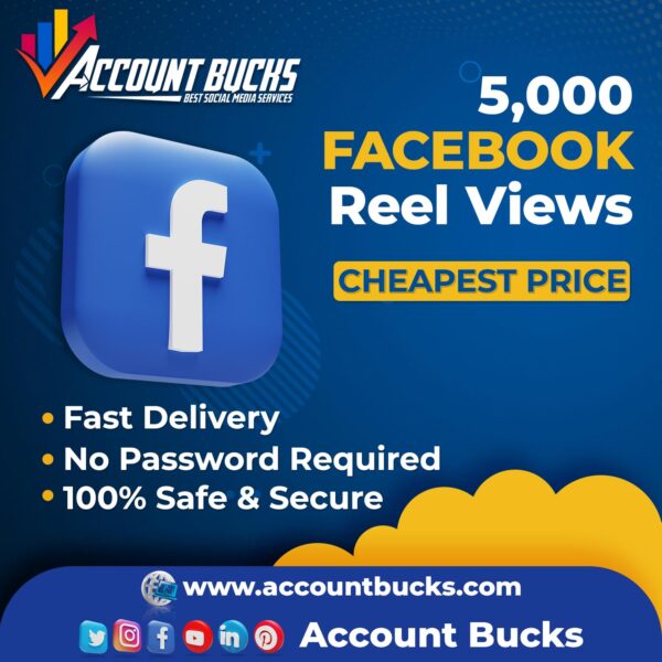 Buy 5000 Facebook Reels Views