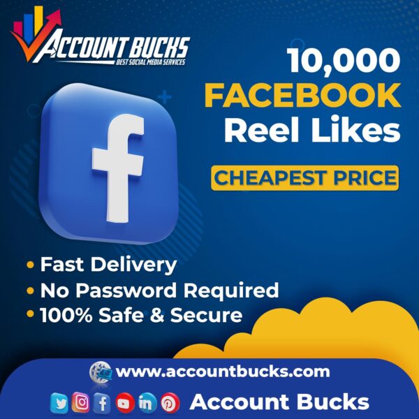 Buy 10,000 Facebook Reels Likes